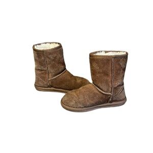 💰BOGO FREE Leather Suede LAM Girls’ Fleece Lined Boots